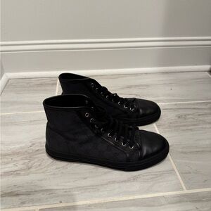 Gucci Black High-Top Sneakers